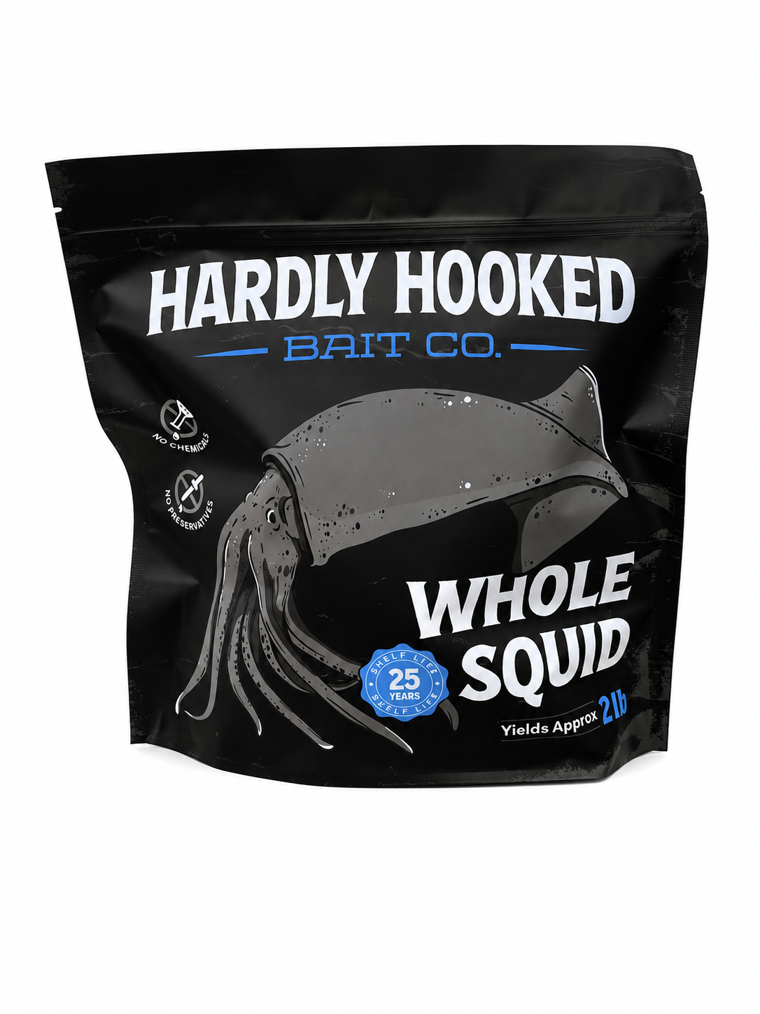 6 Pack 2lb Freeze-Dried Squid